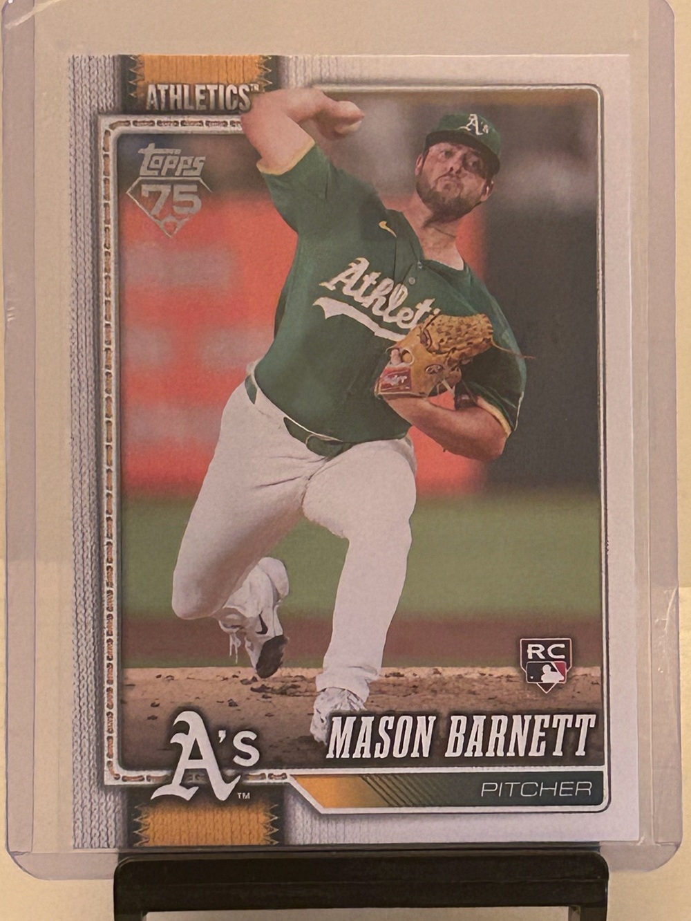Mason Barnett 2026 Topps Series Baseball Rookie Card